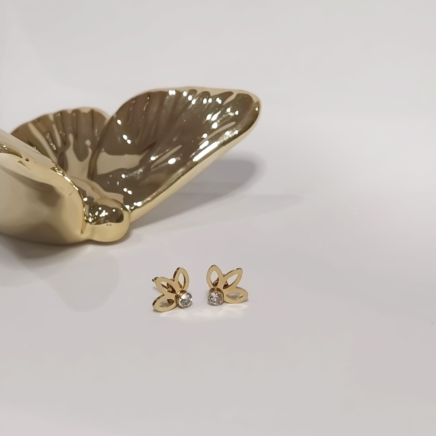 Brincos Floral Wings