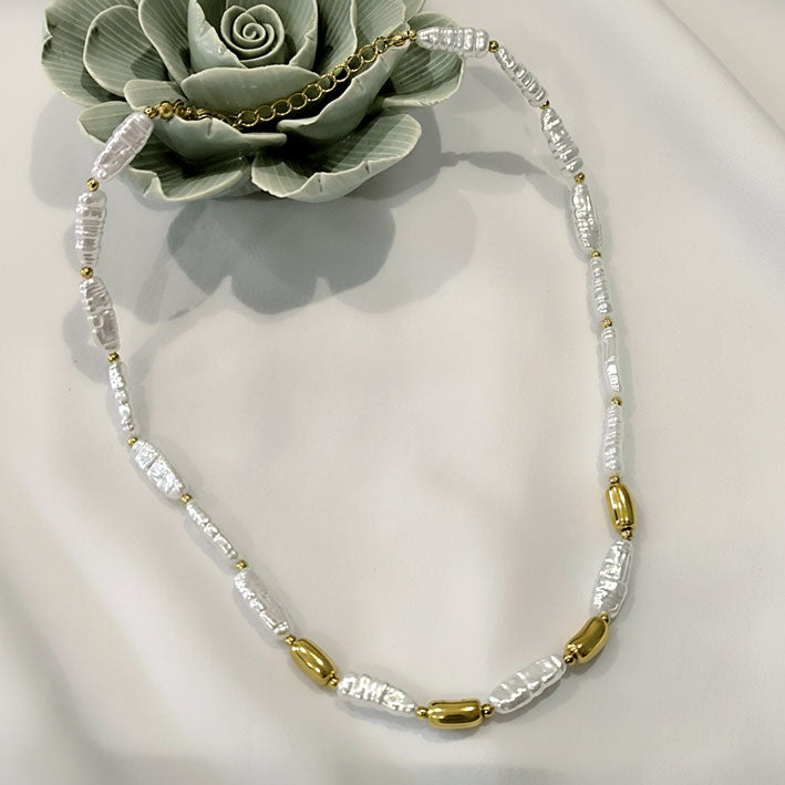 Colar Gold Pearl