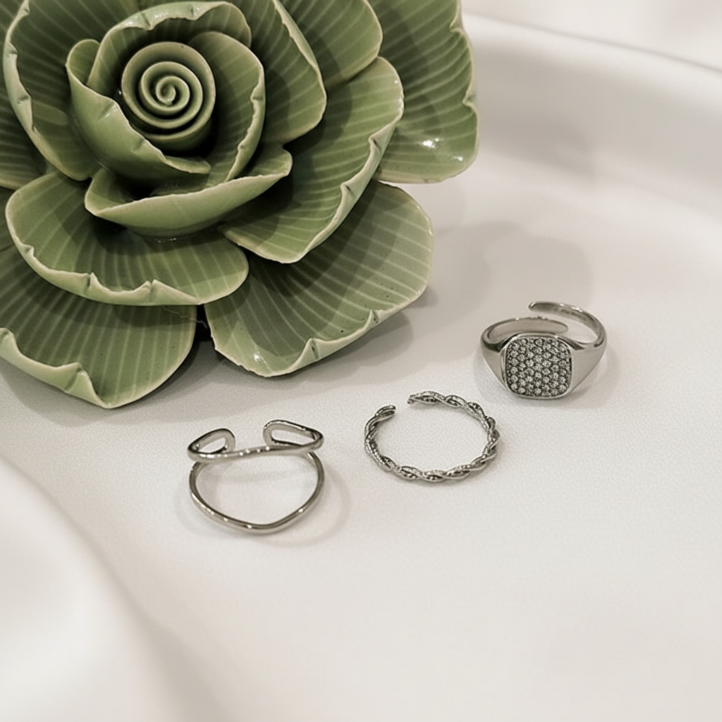 Conjunto Anéis Halo