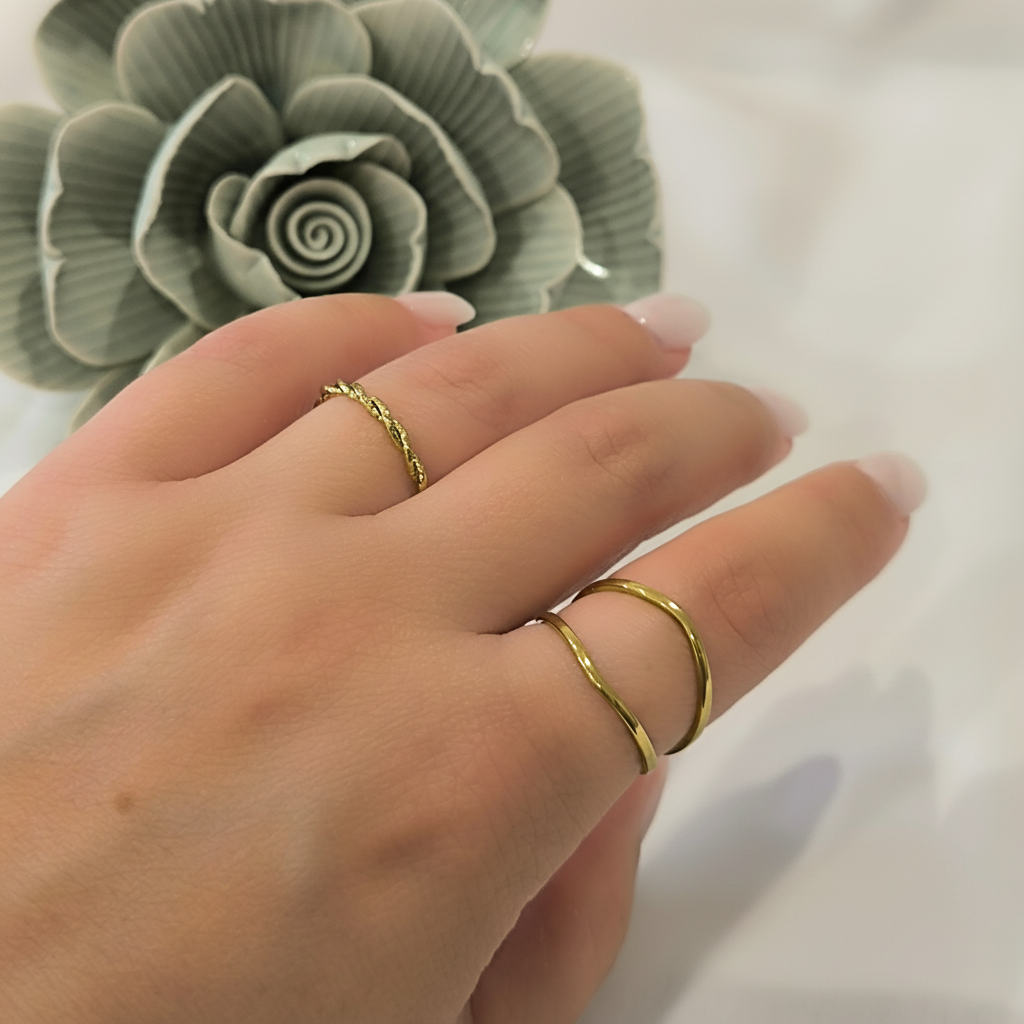 Conjunto Anéis Duo Flow