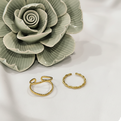 Conjunto Anéis Duo Flow